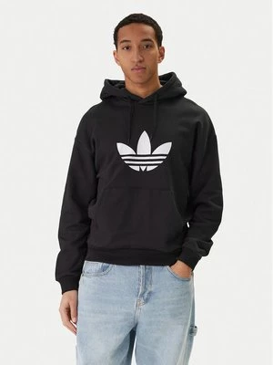 Obrázek produktu adidas Mikina adicolor Trefoil KE0877 Černá Loose Fit