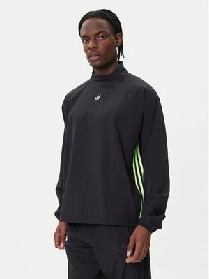 Obrázek produktu adidas Mikina adicolor Woven Drill JW5957 Černá Loose Fit