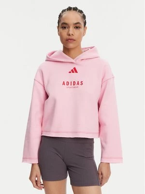 Obrázek produktu adidas Mikina ALL SZN Graphic JJ4519 Růžová Loose Fit