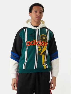 Obrázek produktu adidas Mikina Archive Football Graphic KD1438 Zelená Loose Fit