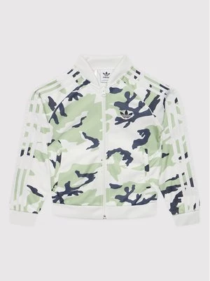 Obrázek produktu adidas Mikina Camo Sst Track HF7448 Zelená Regular Fit