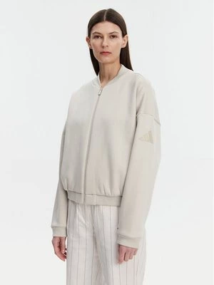 Obrázek produktu adidas Mikina Essentials Contemporary Logo JD9972 Béžová Loose Fit
