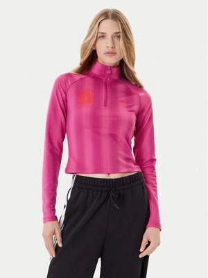 Obrázek produktu adidas Mikina Half-Zip Graphic Football JW3638 Růžová Regular Fit