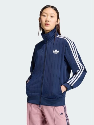Obrázek produktu adidas Mikina Pinstripe Firebrid Loose Tracktop KS9983 Tmavomodrá Regular Fit