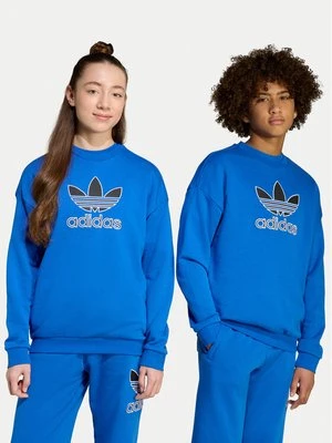 Obrázek produktu adidas Mikina Trefoil JV8570 Modrá Loose Fit