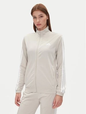 Obrázek produktu adidas Mikina Tricot 3-Stripes JD4521 Béžová Regular Fit