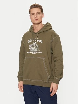 Obrázek produktu adidas Mikina Wabash JP4482 Zelená Loose Fit