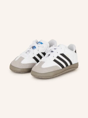 Obrázek produktu Adidas Originals Dětské Capáčky Samba Crib bílá / černá / šedá
