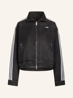 Obrázek produktu Adidas Originals Džínová Bunda Denim Firebird černá / bílá