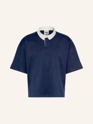 Obrázek produktu Adidas Originals Jerseyové Polo Tričko Premium Essentials tmavě modrá / tmavě žlutá