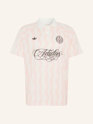 Obrázek produktu Adidas Originals Jerseyové Polo Tričko růžová / tmavě hnědá / krémová