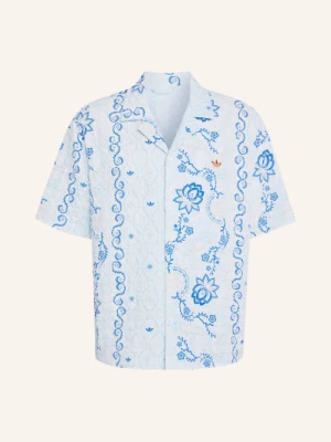 Obrázek produktu Adidas Originals Letní Košile Printed Seersucker Comfort Fit tmavě modrá / béžová / tmavě modrá