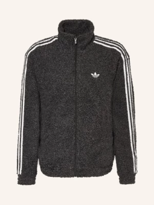 Obrázek produktu Adidas Originals Mikina Boucle Firebird Tracktop tmavě šedá / bílá