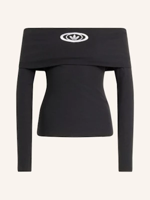 Obrázek produktu Adidas Originals Off-Shoulder Tričko S Dlouhým Rukávem černá