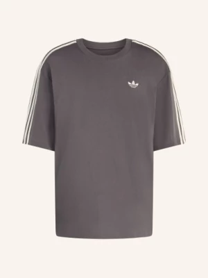Obrázek produktu Adidas Originals Oversized Tričko 3-Streifen černošedá / krémová
