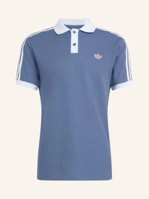 Obrázek produktu Adidas Originals Piké Polokošile Waffle Knit černošedá / krémová / tmavě modrá