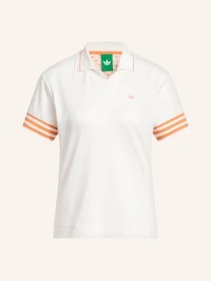 Obrázek produktu Adidas Originals Piqué Polokošile Originals 3-Stripe bílá / oranžová