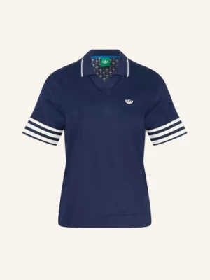 Obrázek produktu Adidas Originals Piqué Polokošile Originals 3-Stripe tmavě modrá / bílá