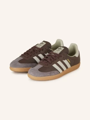 Obrázek produktu Adidas Originals Sneakersy Samba Og tmavě hnědá / světle fialová / krémová