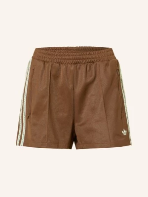 Obrázek produktu Adidas Originals Šortky Summer Glow S Pruhy hnědá / světle zelená / bílá