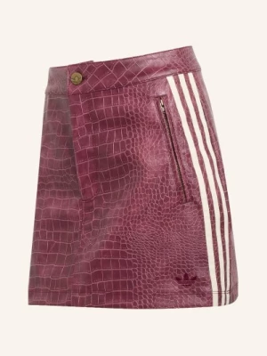 Obrázek produktu Adidas Originals Sukně Pleather V Koženém Vzhledu tmavě červená / bílá