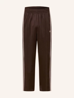 Obrázek produktu Adidas Originals Tepláky Baggy S Pruhy tmavě hnědá / světle růžová