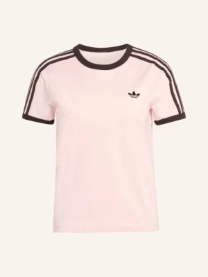 Obrázek produktu Adidas Originals Tričko 3 Stripes světle růžová / tmavě hnědá