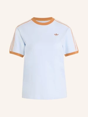 Obrázek produktu Adidas Originals Tričko Adidas Originals Summer Glow Advanced Three Stripes tmavě modrá / tmavě oranžová / bílá