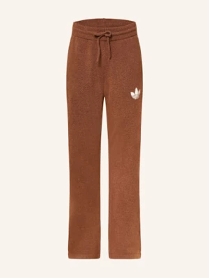 Obrázek produktu Adidas Originals Úpletové Kalhoty V Joggingovém Stylu hnědá