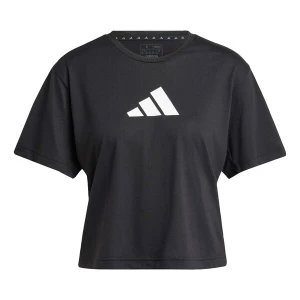 Obrázek produktu ADIDAS PERFORMANCE Funkční tričko 'Essentials'  černá / bílá