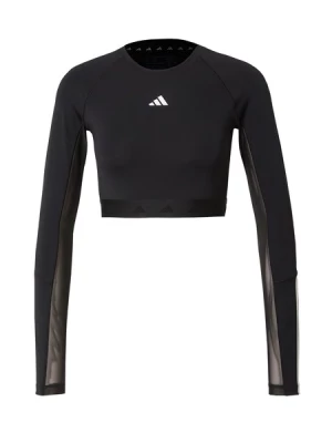 Obrázek produktu ADIDAS PERFORMANCE Funkční tričko 'Hyperglam' černá / bílá