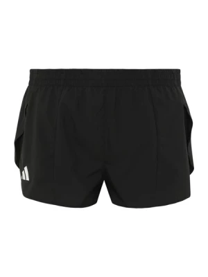 Obrázek produktu ADIDAS PERFORMANCE Sportovní kalhoty 'ADIZERO'  černá / bílá
