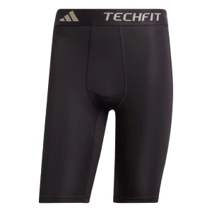 Obrázek produktu ADIDAS PERFORMANCE Sportovní kalhoty 'TECHFIT Compression Training Short'  režná / černá