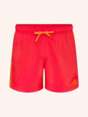 Obrázek produktu Adidas Plavky 3-Streifen Short 5inch neonově červená / neonově oranžová