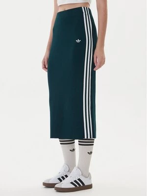Obrázek produktu adidas Pouzdrová sukně adicolor Knit 3-Stripes JW2662 Zelená Regular Fit