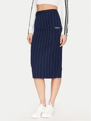 Obrázek produktu adidas Pouzdrová sukně Pinstripe JD2576 Tmavomodrá Slim Fit