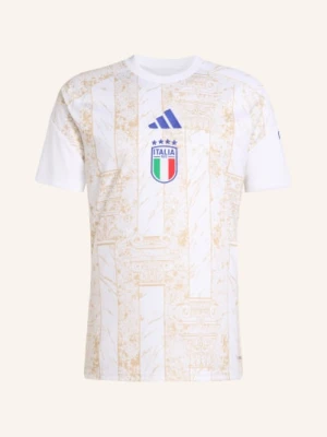 Obrázek produktu Adidas Rozcvičovací Tričko Itálie Domácí 2026 bílá / zlatá