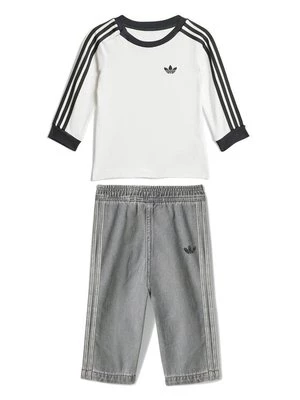 Obrázek produktu adidas Sada halenka a kalhoty Denim JW5312 Bílá Regular Fit