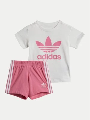 Obrázek produktu adidas Sada T-shirt a šortky JE0523 Růžová Regular Fit