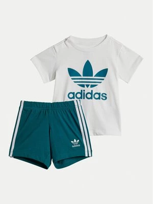 Obrázek produktu adidas Sada T-shirt a šortky JE0524 Tyrkysová Regular Fit