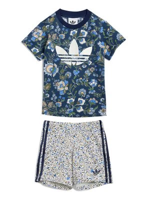 Obrázek produktu adidas Sada T-shirt a šortky Liberty London JY3017 Tmavomodrá Regular Fit