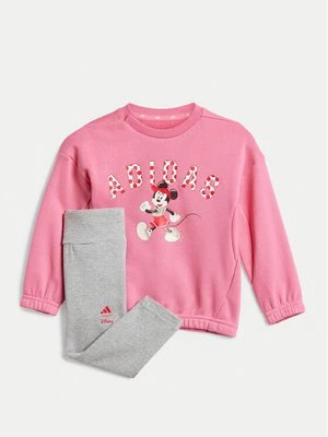 Obrázek produktu adidas Souprava mikina a legíny Disney Mickey Mouse JF3627 Růžová Slim Fit