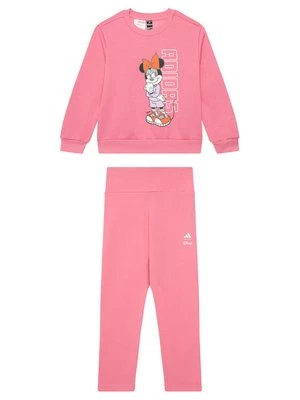 Obrázek produktu adidas Souprava mikina a legíny Disney Minnie Mouse JL9201 Růžová Regular Fit