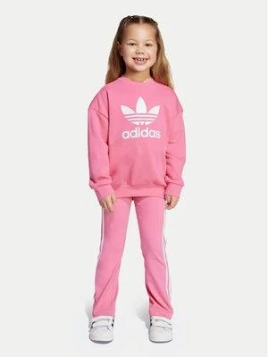 Obrázek produktu adidas Souprava mikina a legíny JY3741 Růžová Flared Fit