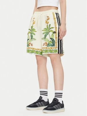 Obrázek produktu adidas Sportovní kraťasy FARM Premium JD6288 Écru Loose Fit