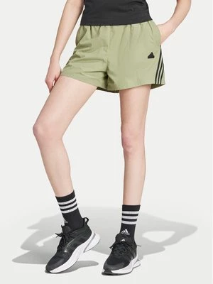 Obrázek produktu adidas Sportovní kraťasy Future Icons 3-Stripes IW7707 Zelená Loose Fit