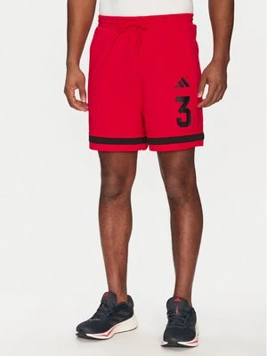 Obrázek produktu adidas Sportovní kraťasy Seasonal Essentials Sport JD8089 Červená Regular Fit