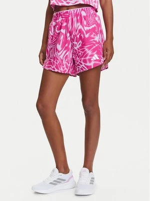 Obrázek produktu adidas Sportovní kraťasy Train Essentials Allover Print Workout JE8692 Fialová Regular Fit