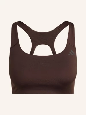 Obrázek produktu Adidas Sportovní Podprsenka Optime tmavě hnědá