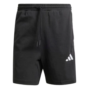 Obrázek produktu ADIDAS SPORTSWEAR Sportovní kalhoty 'Essentials 3-Stripes Single Jersey Shorts'  černá / bílá
